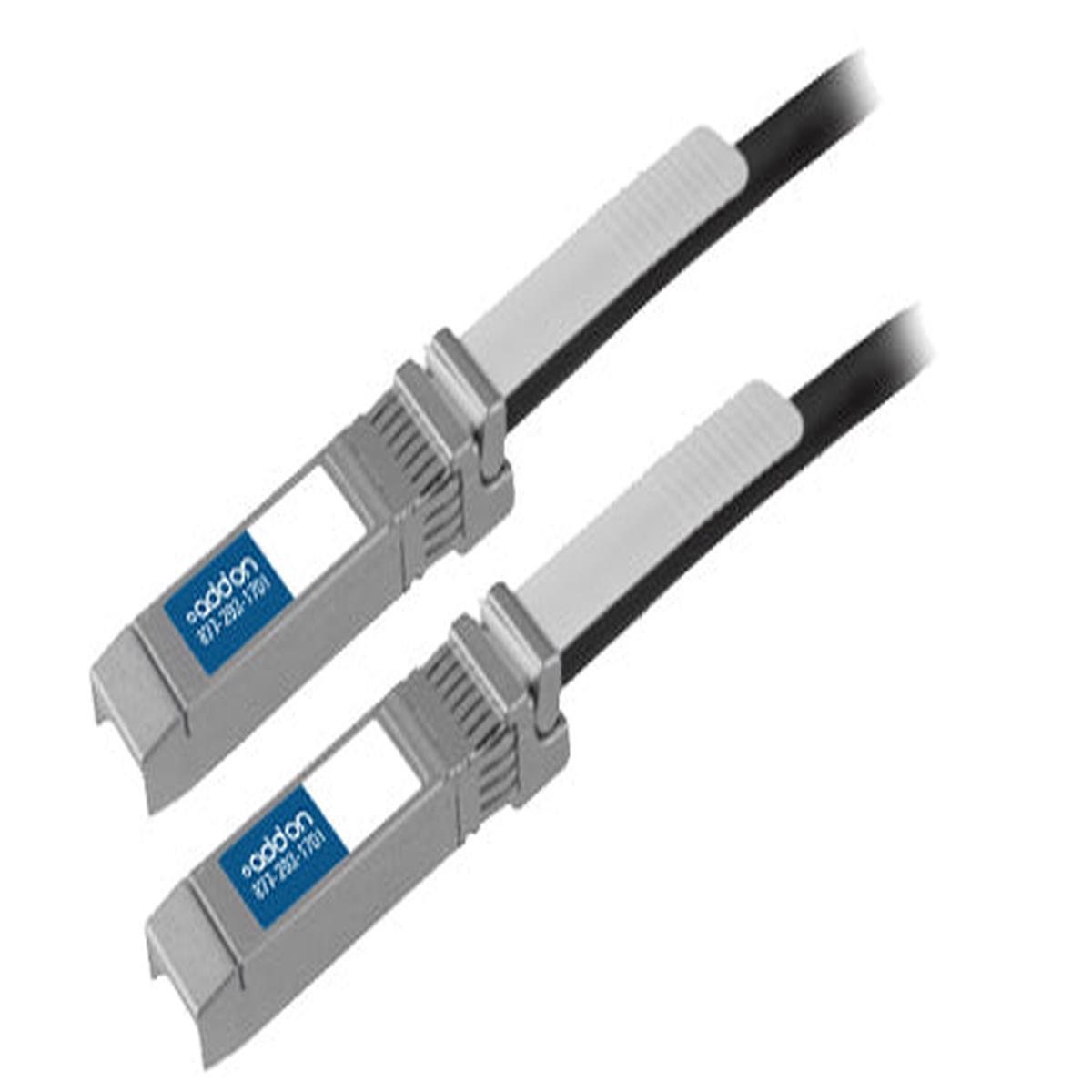 AddOn Networks 10GBASE-CU, SFP+, 2m InfiniBand/fibre optic cable 78.7" (2 m) SFP+ Black
