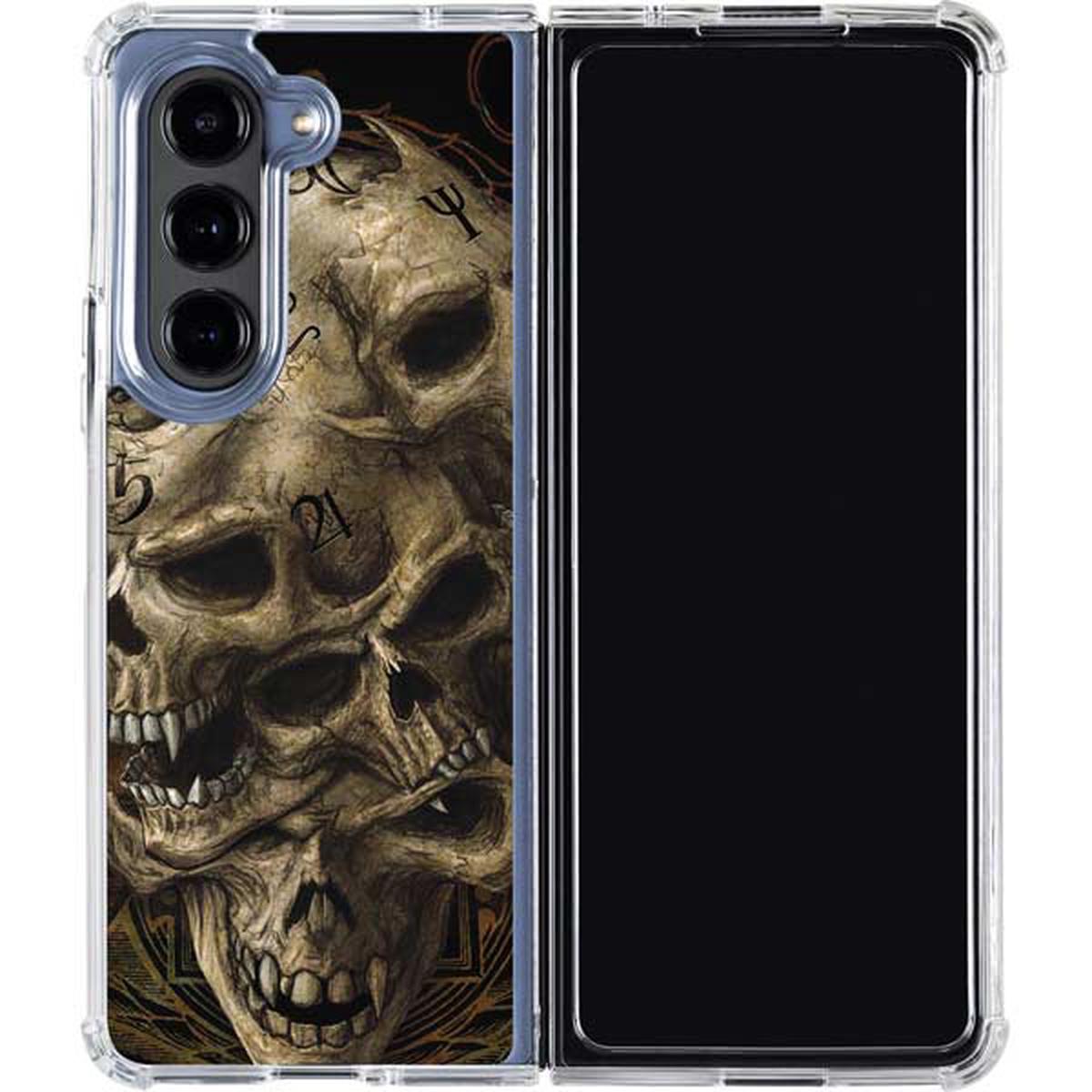 Alchemy Carta Gestaltkopf Galaxy Z Fold5 5G Clear Case
