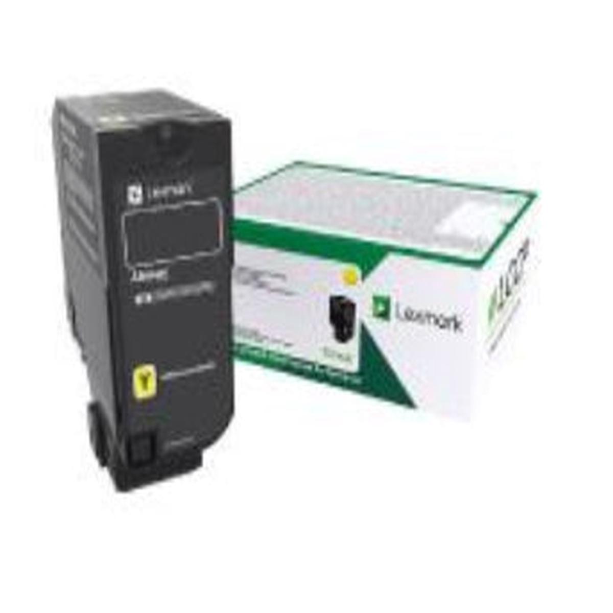 Lexmark 84C0HYG toner cartridge 1 pc(s) Original Yellow