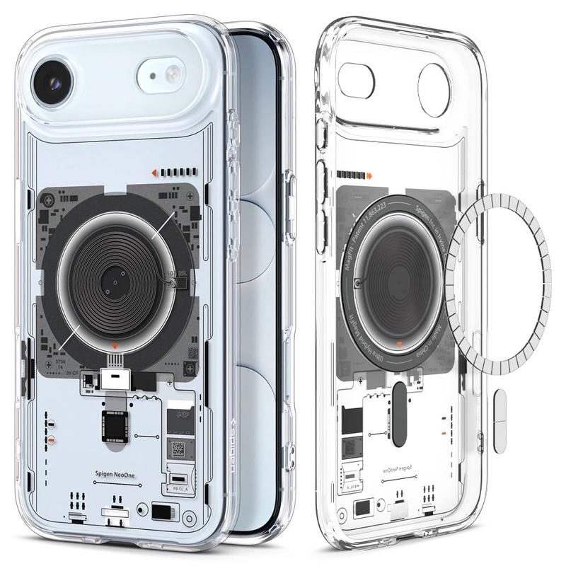 Funda MagSafe para Apple iPhone 17 Air, Spigen, Ultra Hybrid Neo One, Transparente