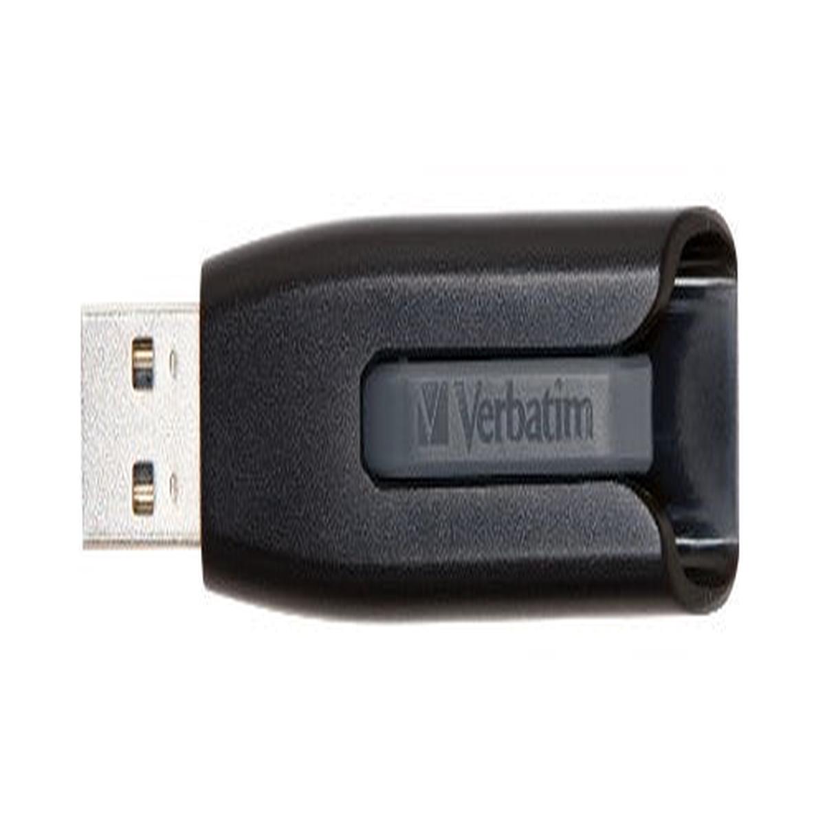 Verbatim V3 USB flash drive 64 GB USB Type-A 3.2 Gen 1 (3.1 Gen 1) Black, Gray