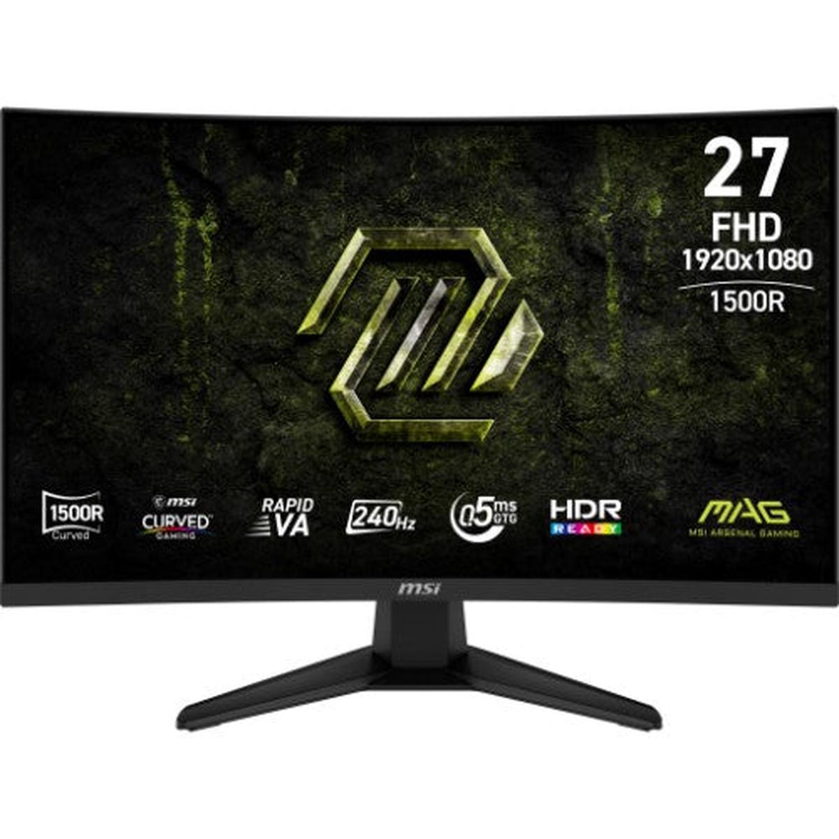MSI MAG 275CF X24 computer monitor 27" 1920 x 1080 pixels Full HD LCD Black