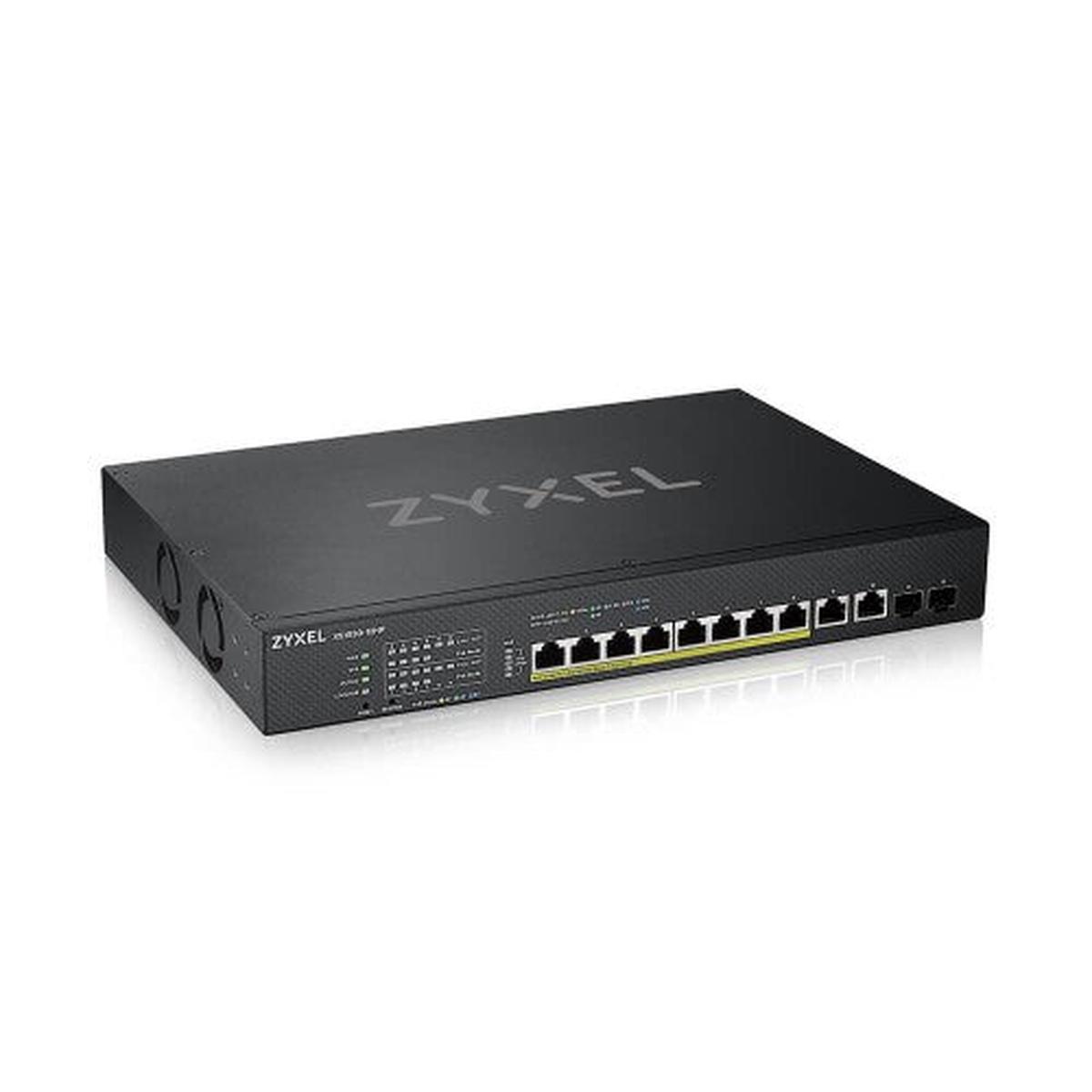 Zyxel XS1930-12HP network switch Managed L3 10G Ethernet (100/1000/10000) Power over Ethernet (PoE) Black