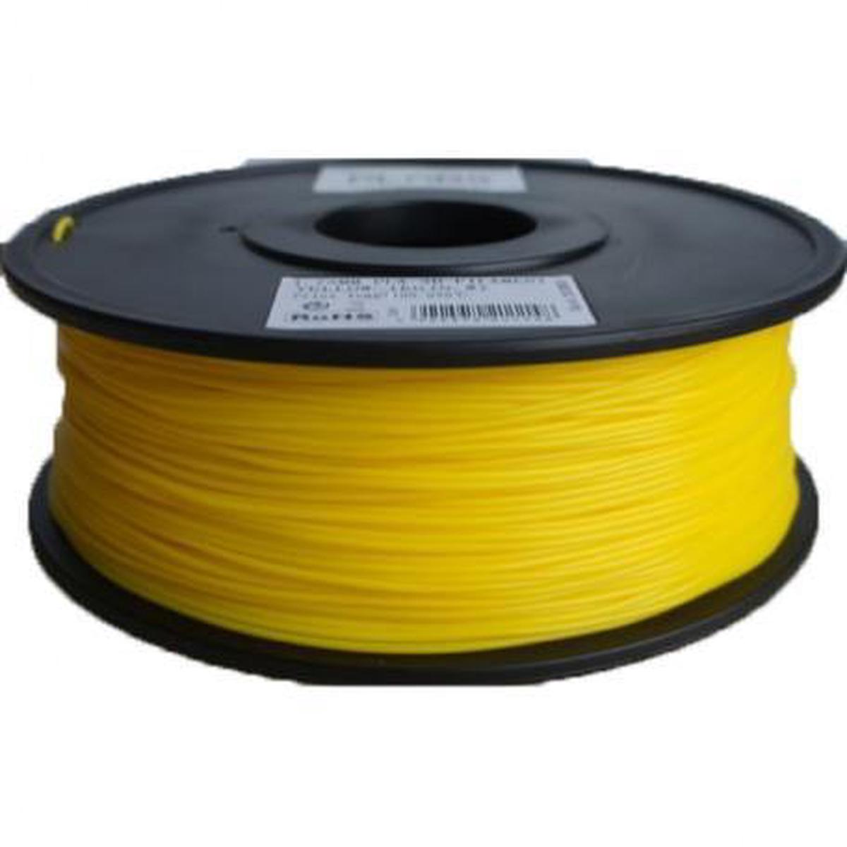 1.75mm 100g Yellow ABS Filament