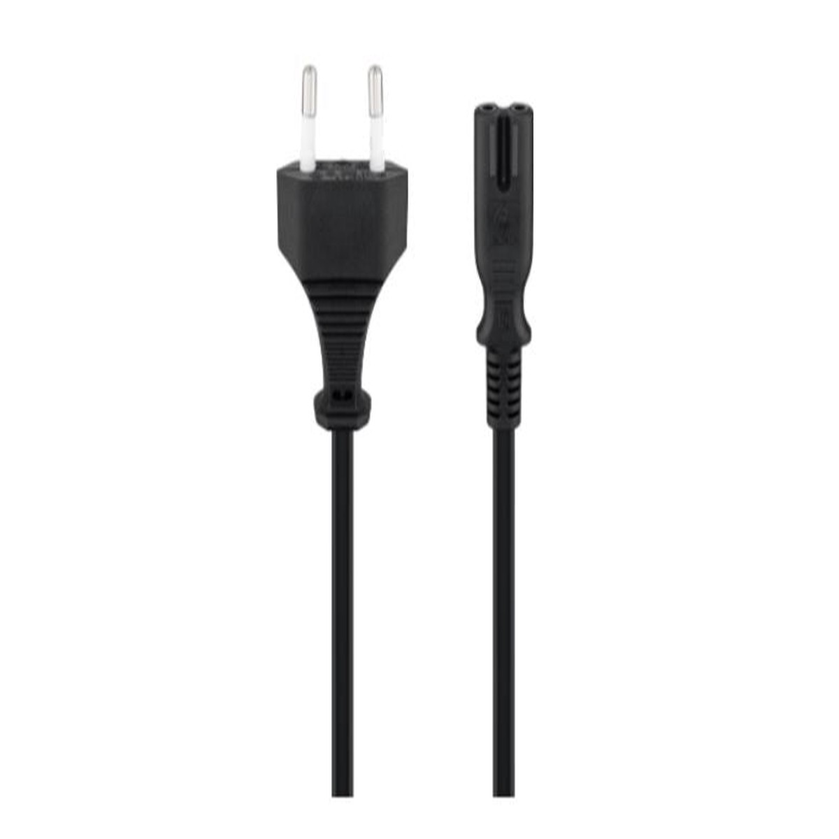 Anschlusskabel Eurostecker, 3 m, Schwarz