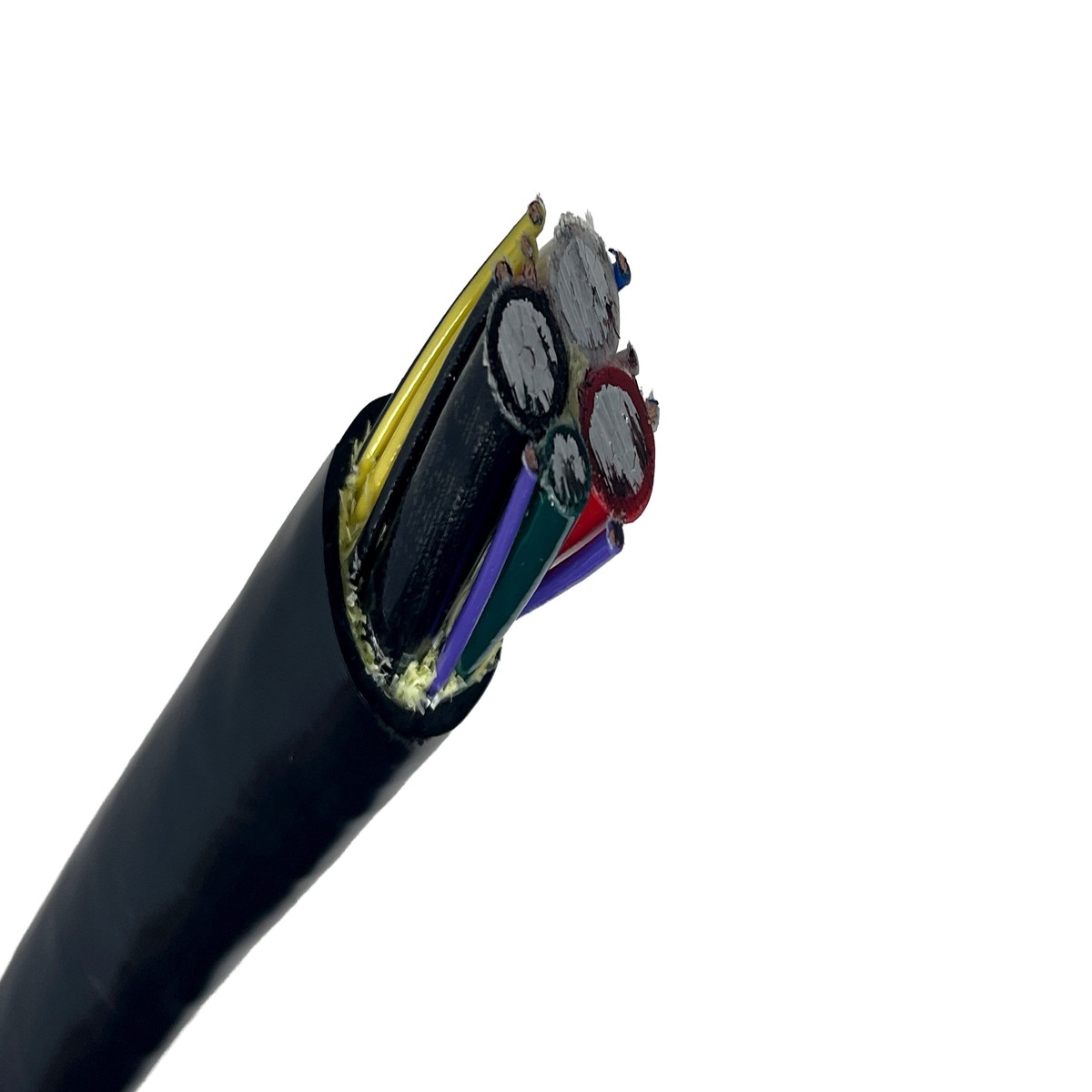 #1 AWG 3/C with Ground Aluminum Generator Cable + 18/6 Control Wire, UL Type TC-ER-JP, 600V