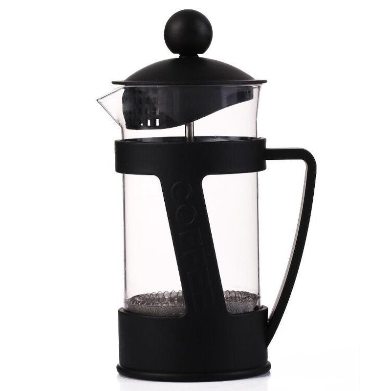 I.XXI 800ml Glass French Press, Black