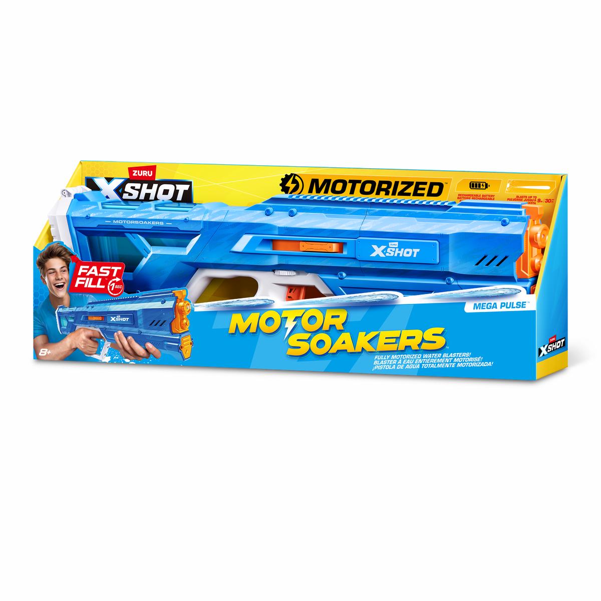 Zuru XShot Fast Fill Motor Soaker - Mega Pulse